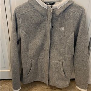 The Northface Zip-Up Cozy Jacket w/hoodie Size-L
